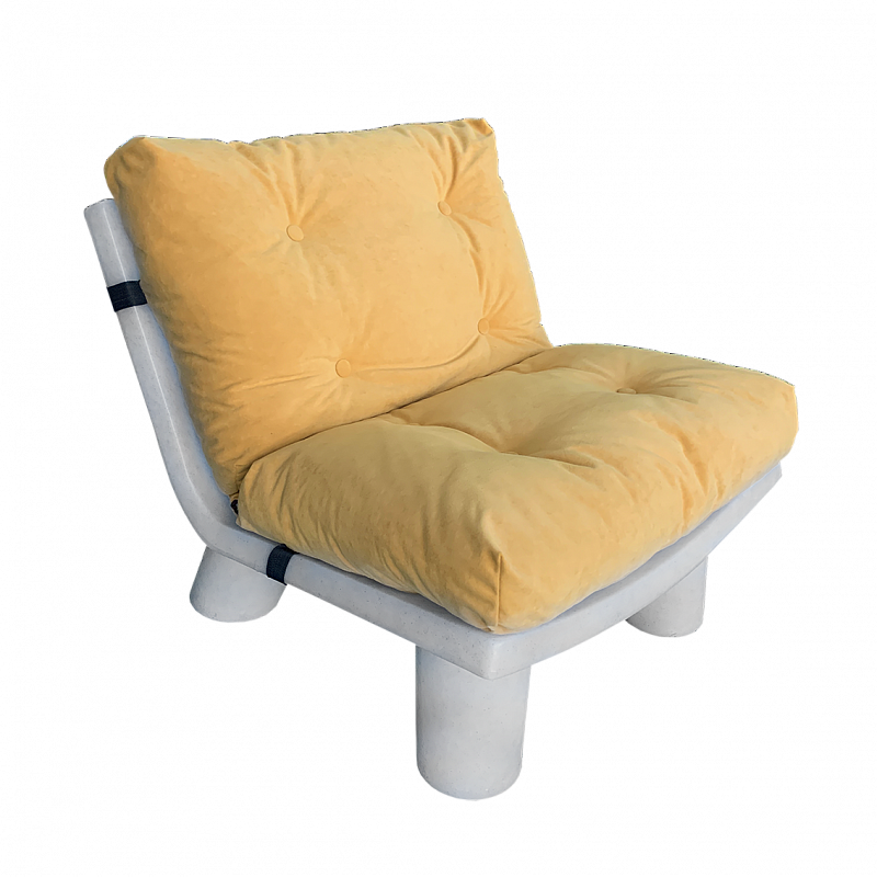 Кресло (диванчик) с пуфом
